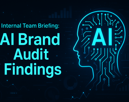 AI Brand Audit Findings article header