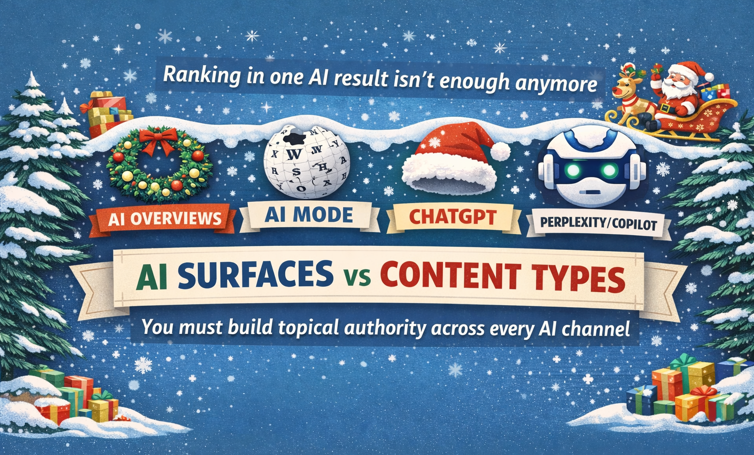 AI Surfaces vs. Content Types