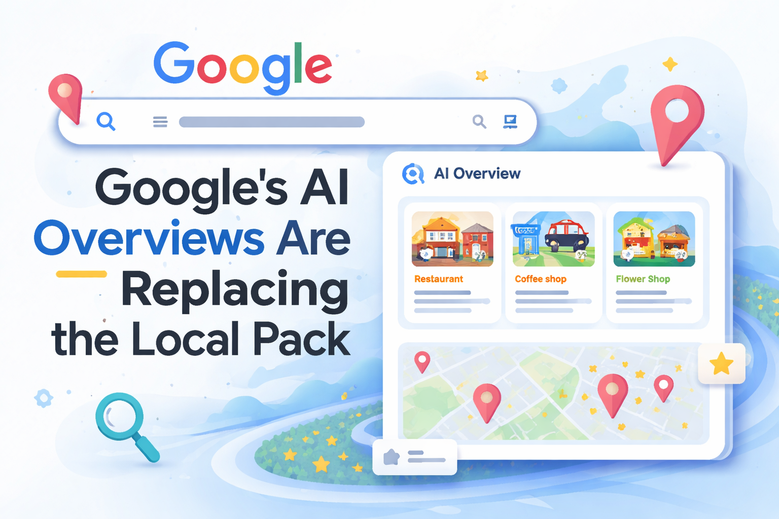 Google AI Overviews replace Local Pack